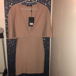 Missguided Bodycon Cape Dress
